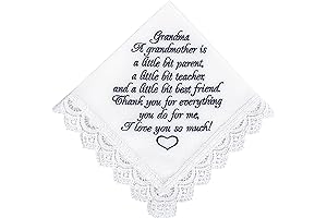 Sentimental Grandmother Wedding Hankie: A Timeless Keepsake from Bride