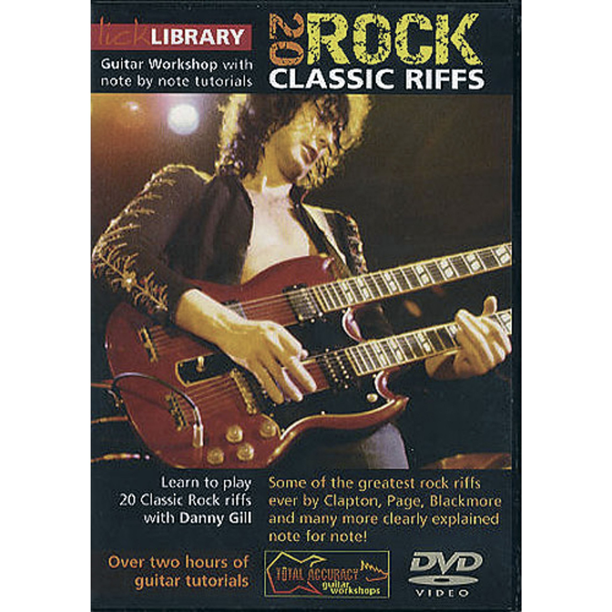 Lick Library: 20 Classic Rock Riffs [DVD]