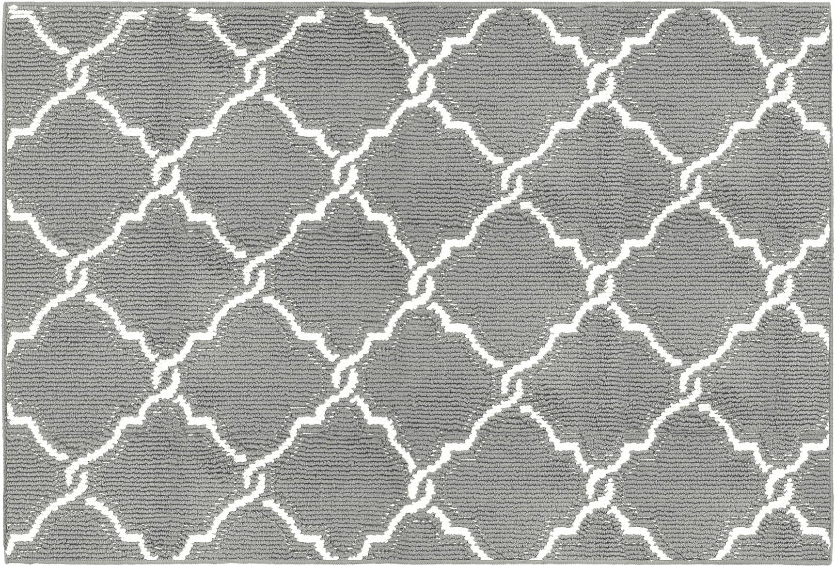 Jean Pierre New York Yohan Accent Rug, 28 x 48 in, Grey/Soft White