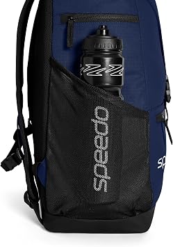 Speedo Adult Unisex 35L Team Swim Bag Backpacks, Navy, One Size