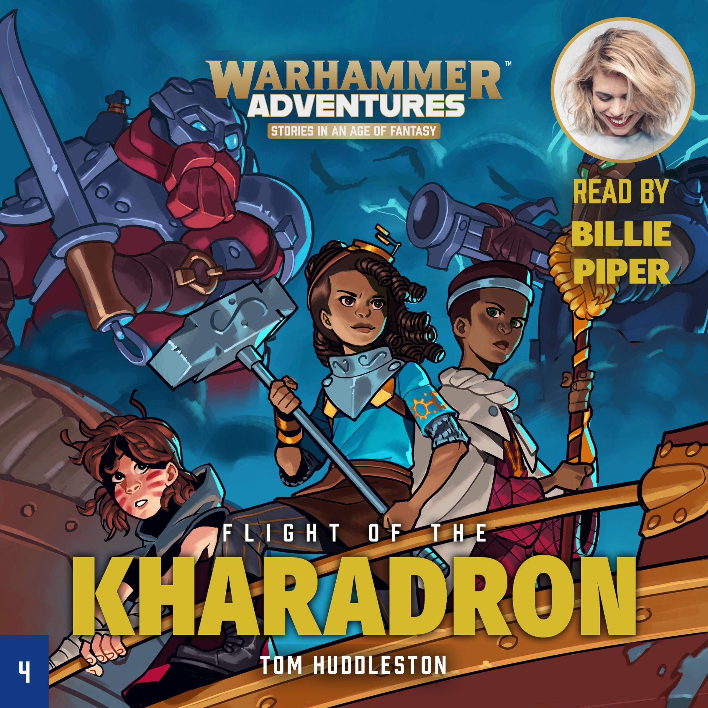 Cover art for Warhammer Adventures: Flight of the Kharadron