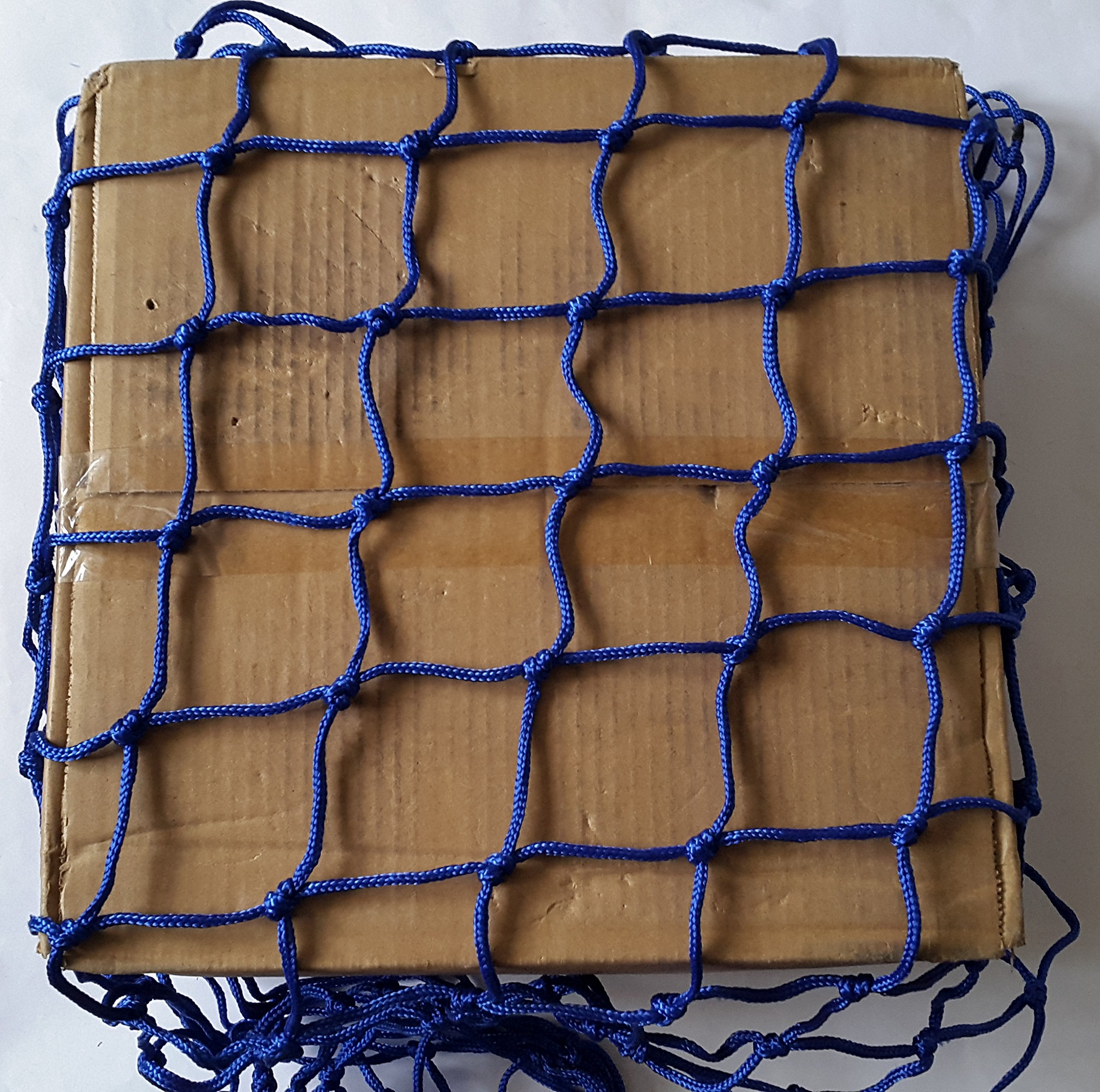 MIXTRADERNetting 70x70x4mm Braided Cargo Pond Pool Child Safety Bird Protector Cover Horse Feeder (1m x 1m, blue)