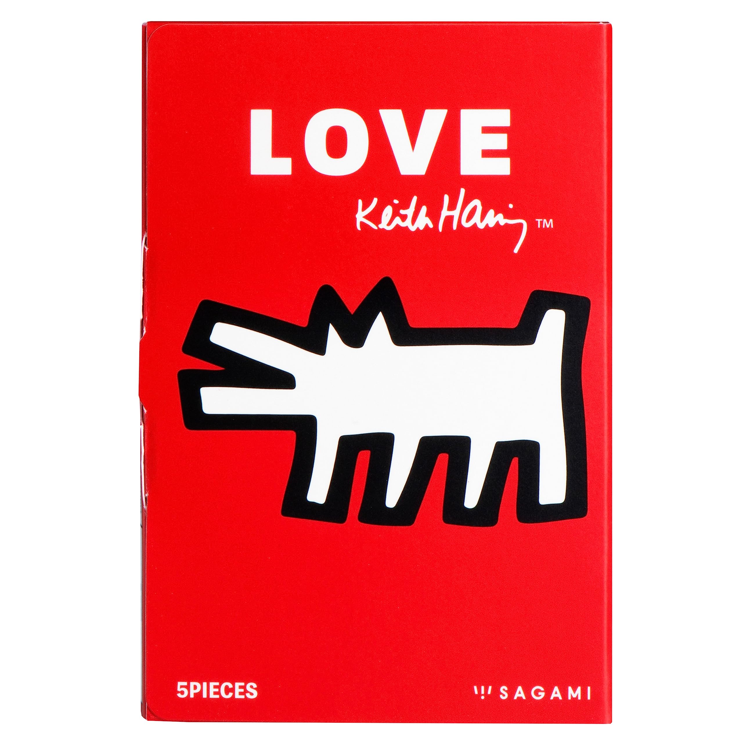 Amazon | SAGAMI 【単品】 キース・ヘリング スムース コンドーム 天然