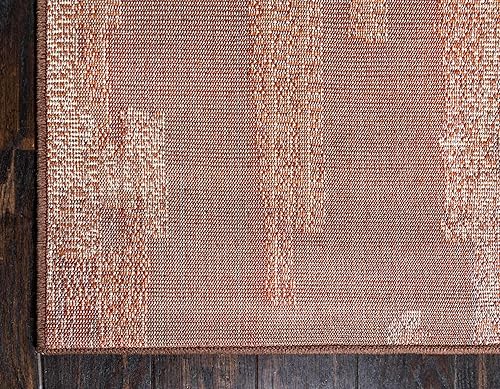 Miniatura 9 de Unique Loom - Tapete con diseño abstracto, informal, moderno y contemporáneo de la colección otoñal, rectangular de 5 x 8 pies, diseño rústico