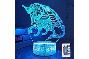 Lampeez 3D Led Dragon Lamp Night Light