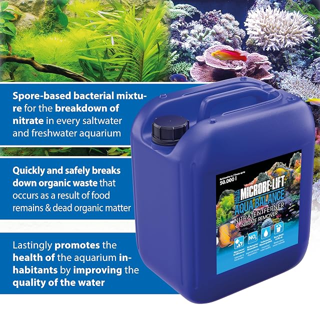 Foto 3 de 6 de Antinitratos Acuario 5000 ml - Aqua Balance Agua Estable