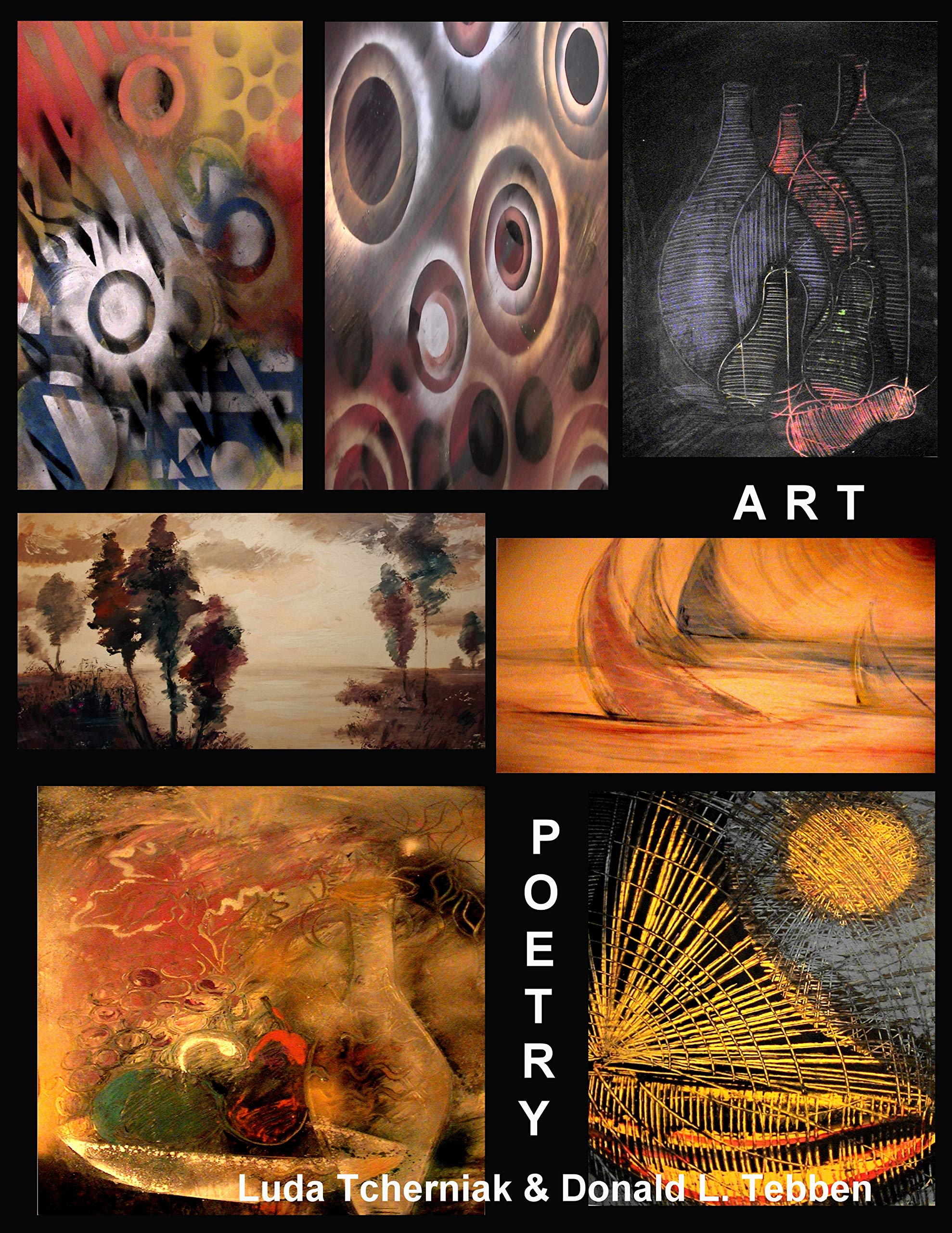 Artwork and Poetry Abstract Still Life Sea Scape Landscape livre art poésie