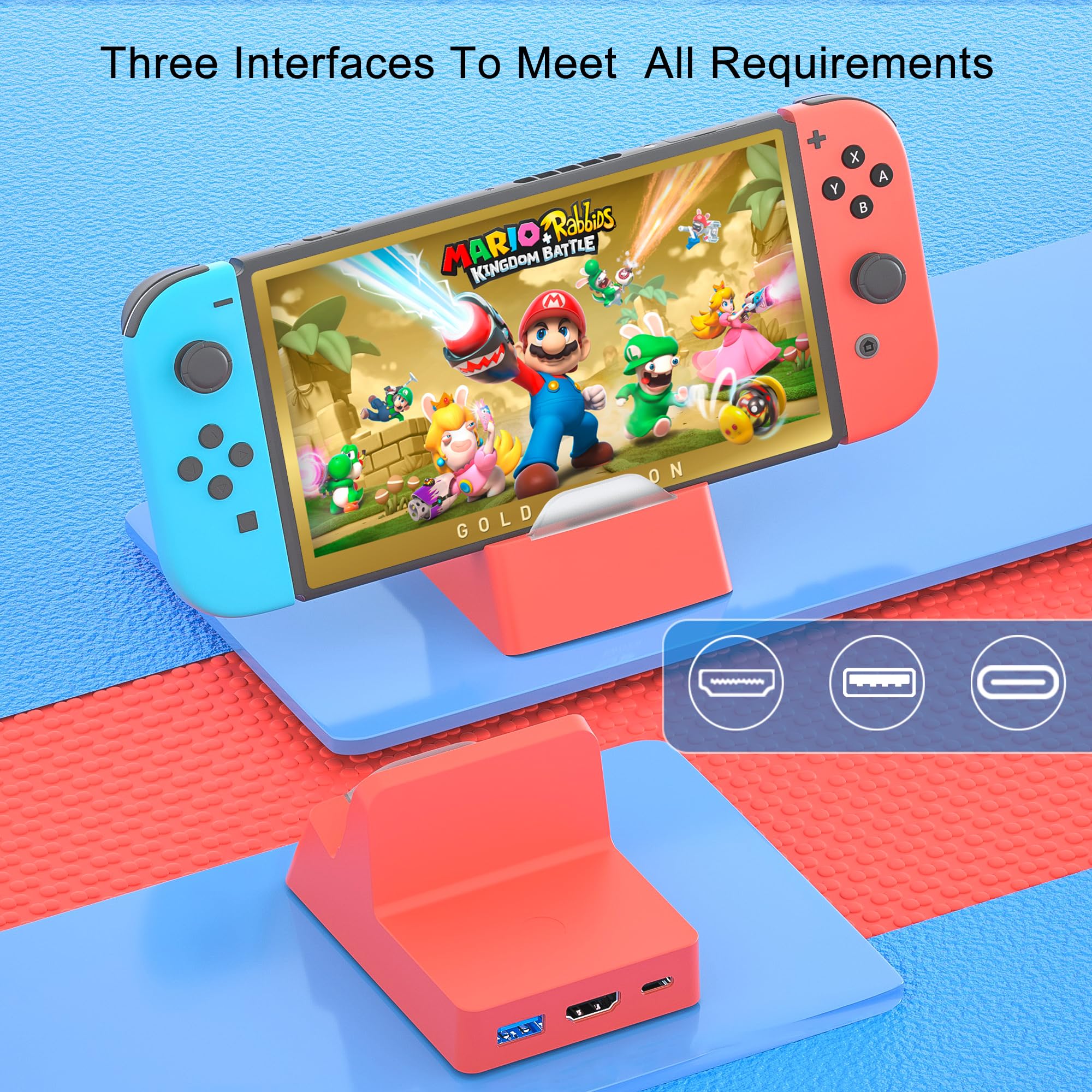 Amazon.co.jp: Nintendo Switch用スイッチ ドック ポータブル Nintendo