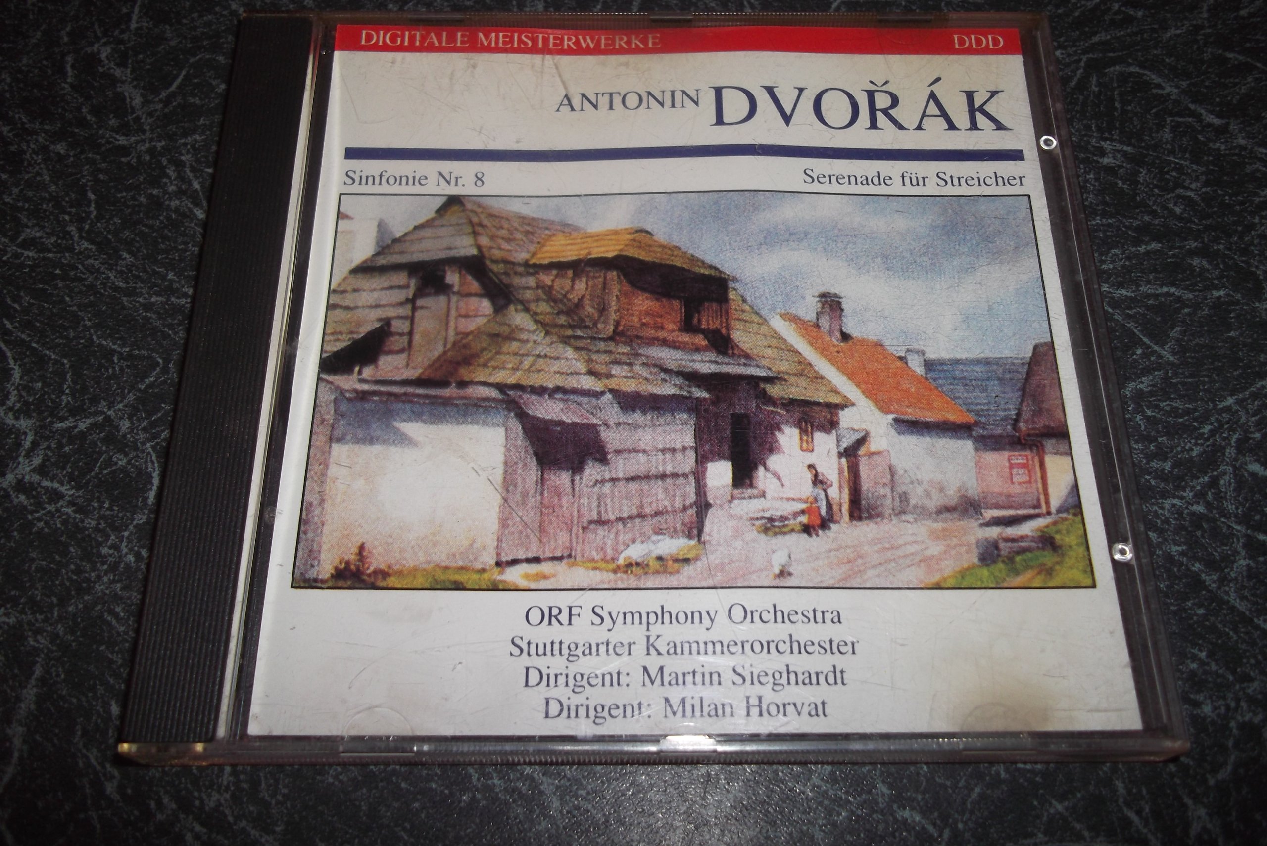 A. DVORAK, Sinfonie No 8 & Serenade fur Streichorchester [Audio CD]