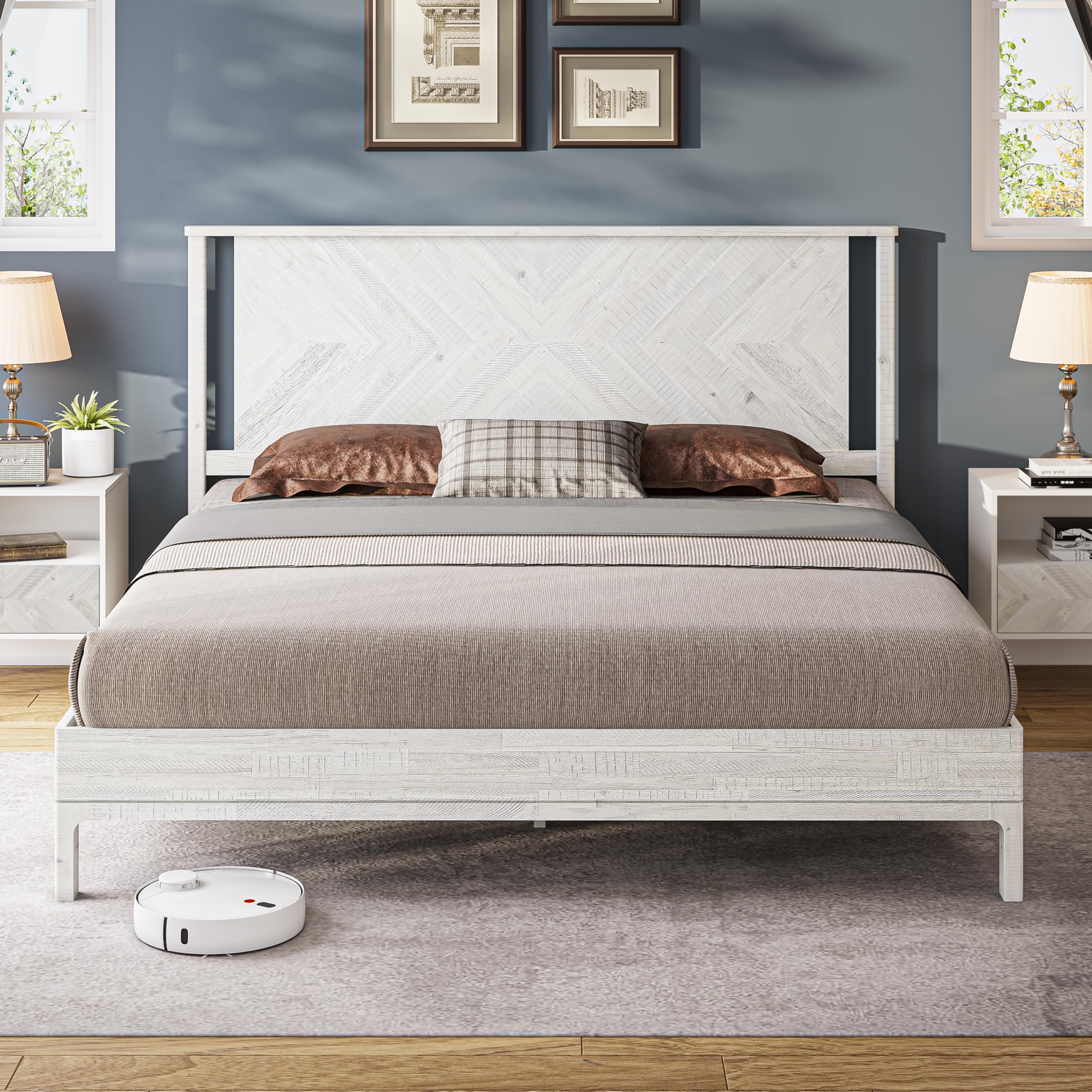 Amazon.com - Bme Vivian 14 Inch Deluxe Bed Frame with