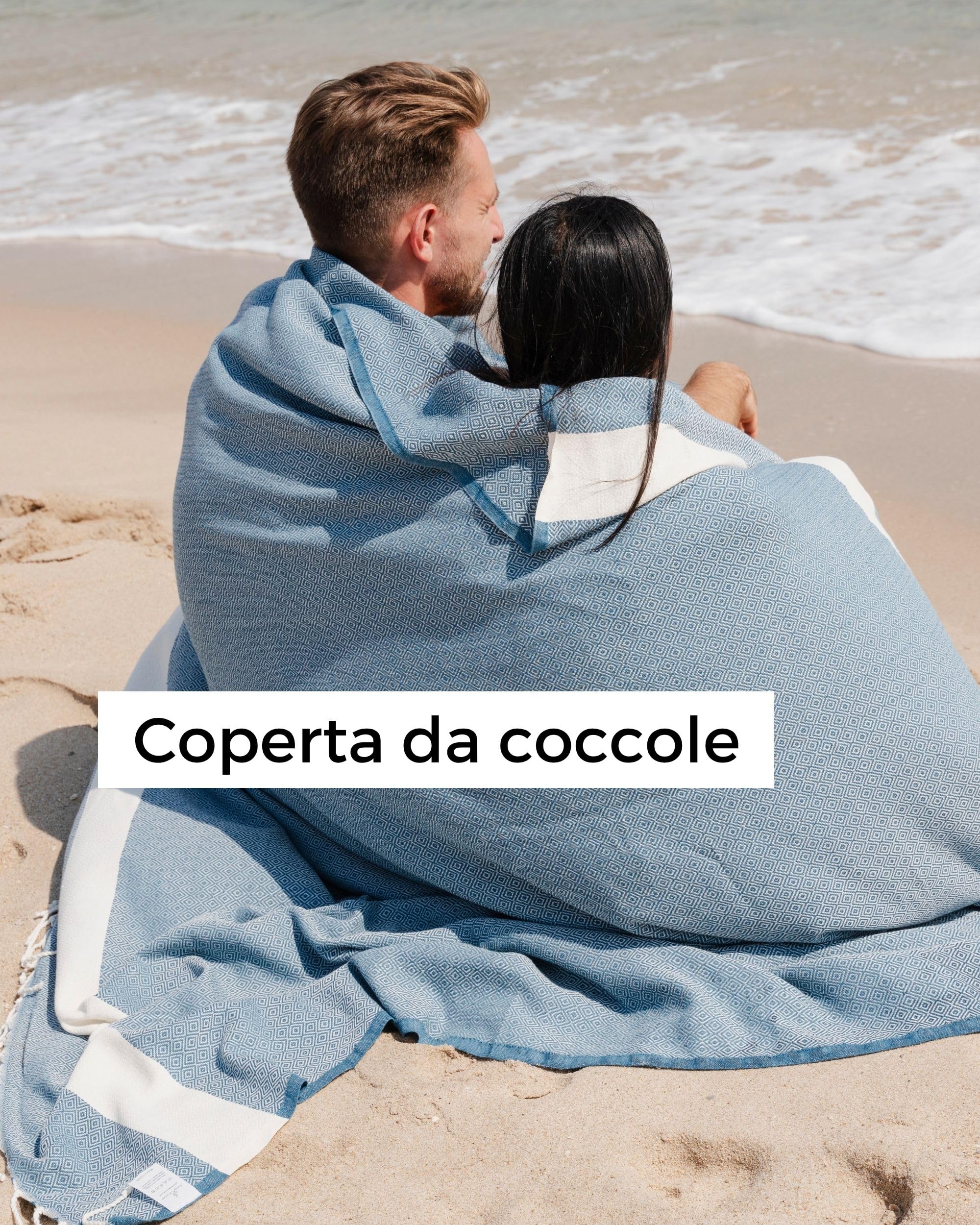 LUROON Telo Mare Grande 90 x 180cm, Asciugamano da Spiaggia Telo da Bagno Asciugamani da Sauna, Telo da Viaggio, Coperta da Spiaggia, Coperta da Picnic, per Sport Palestra Nuoto Campeggio e Bagno