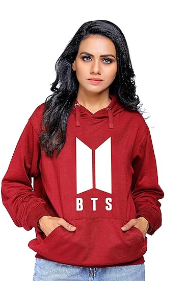 Unisex Printed Hoodie : B/T/S