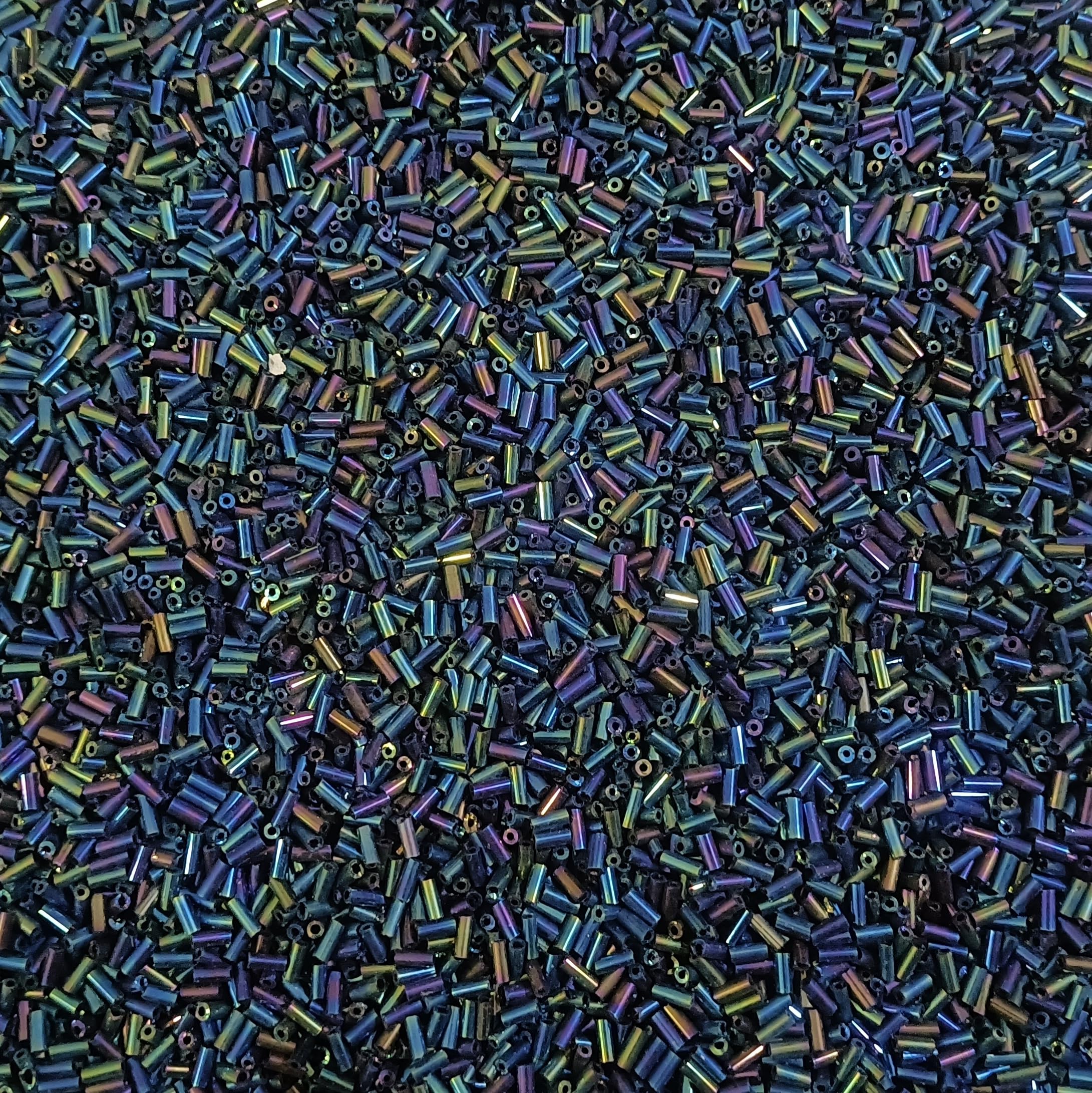 Kwizy Glass Bugle Tube Seed Beads Nulki 10000 Pieces for Jewellery Craft DIY Bracelet Earrings Necklaces Anklets Beading Sewing Embroidery Making Purpose | Size 5MM | Peacock Color | 250 Gram (B07HHWLW1M) Amazon Price History, Amazon Price Tracker