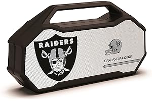 SOAR: NFL Raiders Bluetooth Speaker: Perfect Audio for the Gridiron!