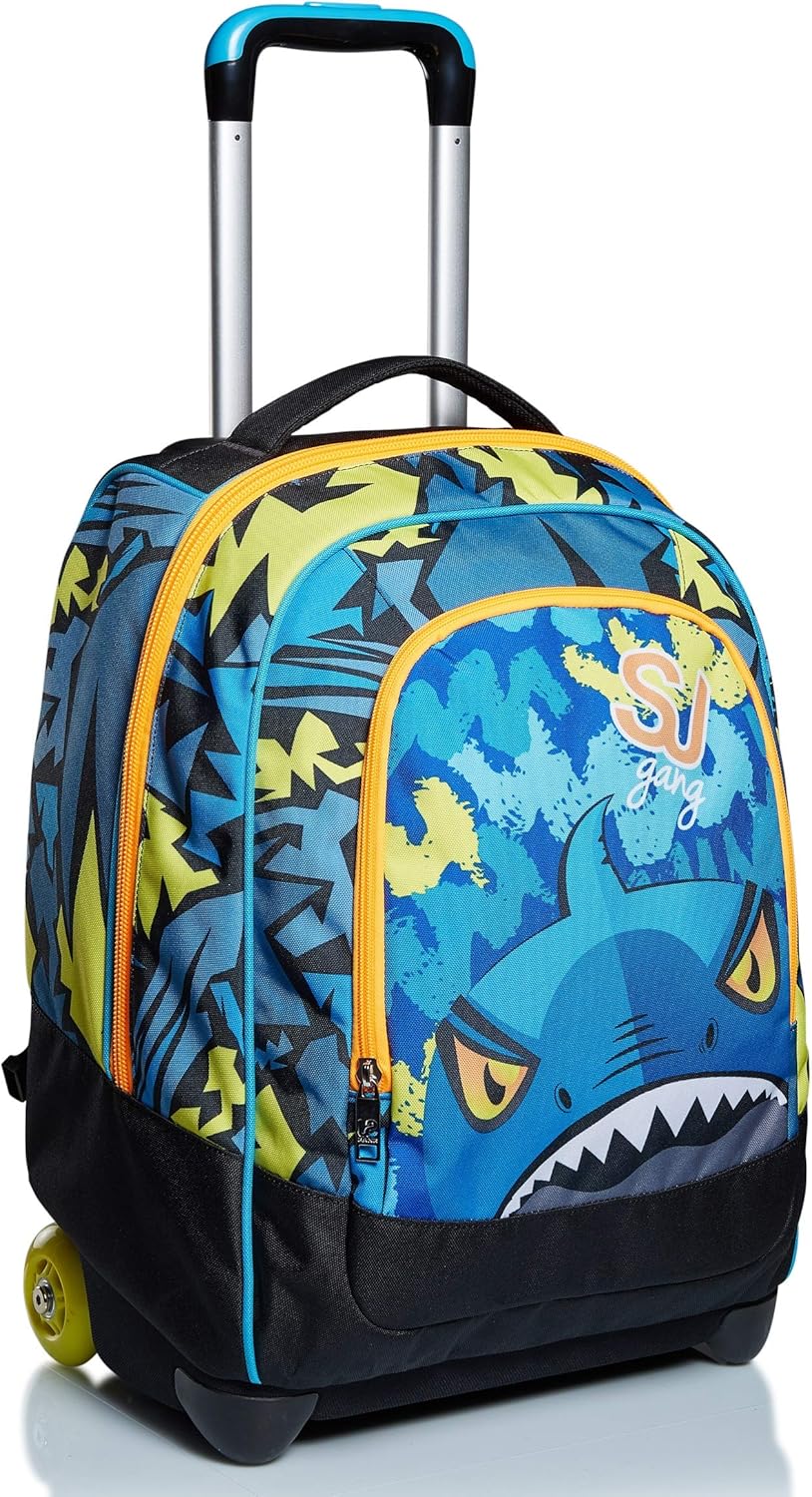 SJ Gang Unisex Kids Big Trolley Luggage- Luggage Set SJ Gang Unisex Kids Big Trolley Luggage- Luggage Set