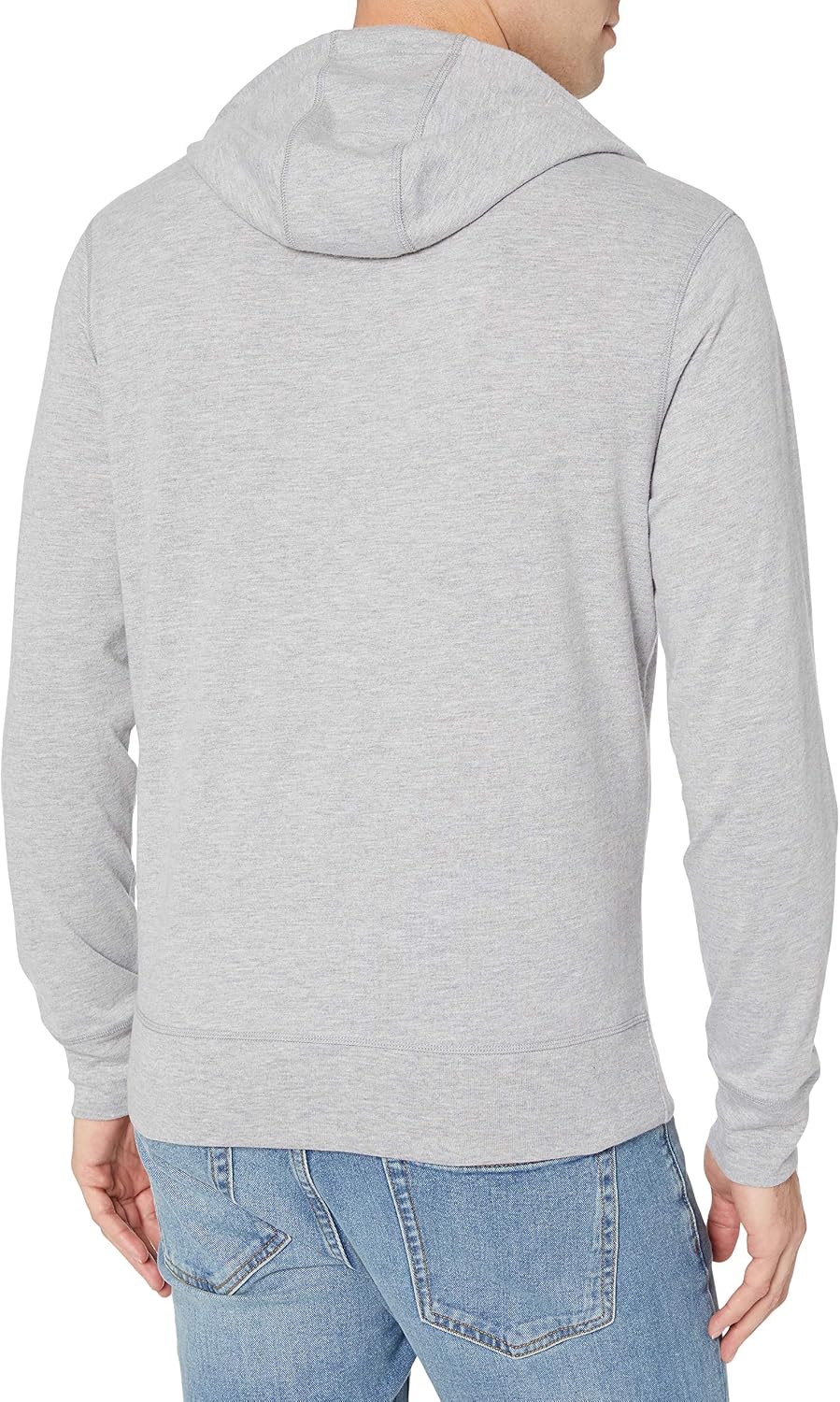 Amazon Essentials Men's Lightweight Soft Jersey Pullover Hoodie
