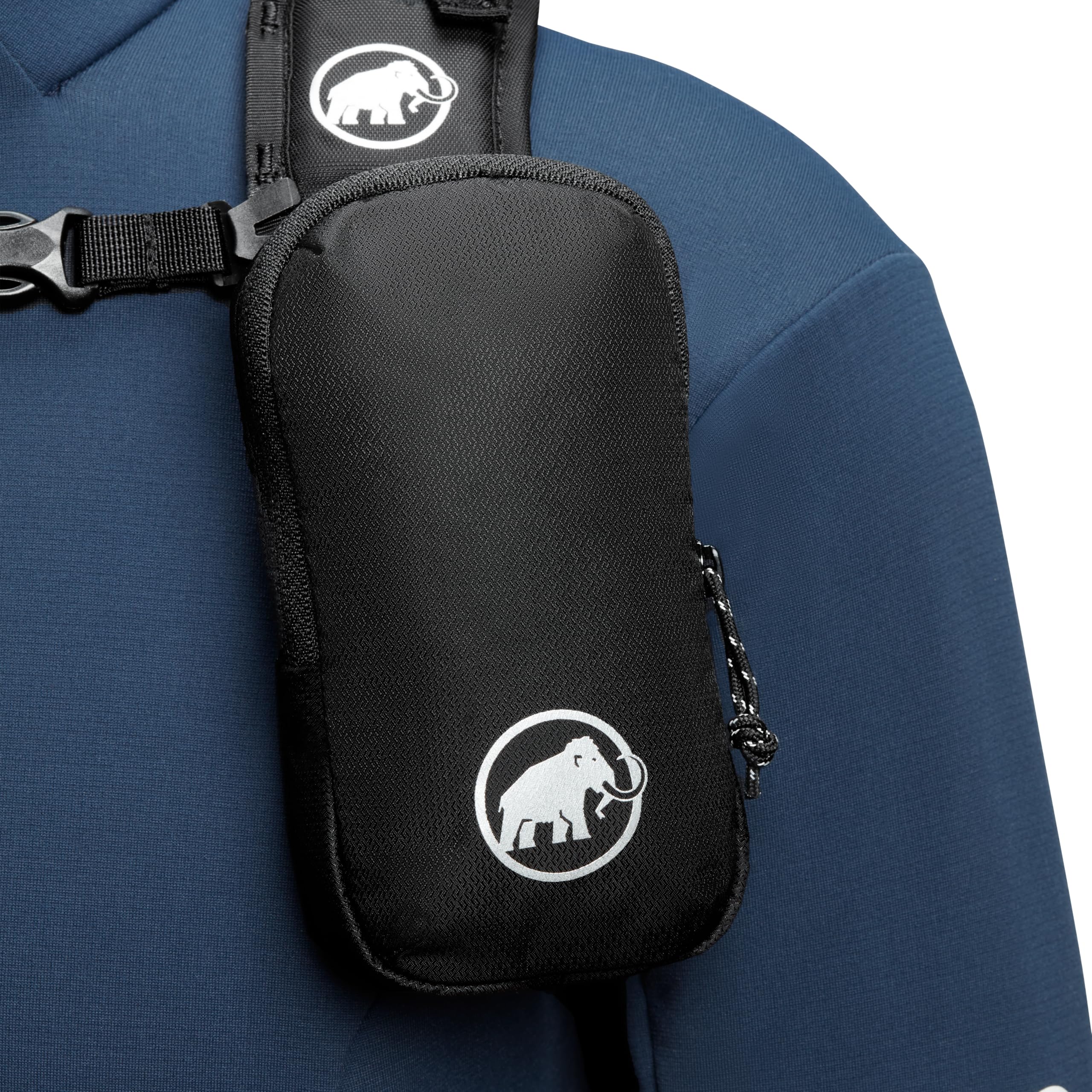 Mammut Lithium Add-on Shoulder Harness Pocket S, czarny, S, Minimalistyczny