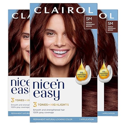 Miniatura 115 de Clairol - Tinte permanente Nice'n Easy para el cabello, color castaño claro 6.5, paquete de 3 unidades 1BB Azul más profundo Negro