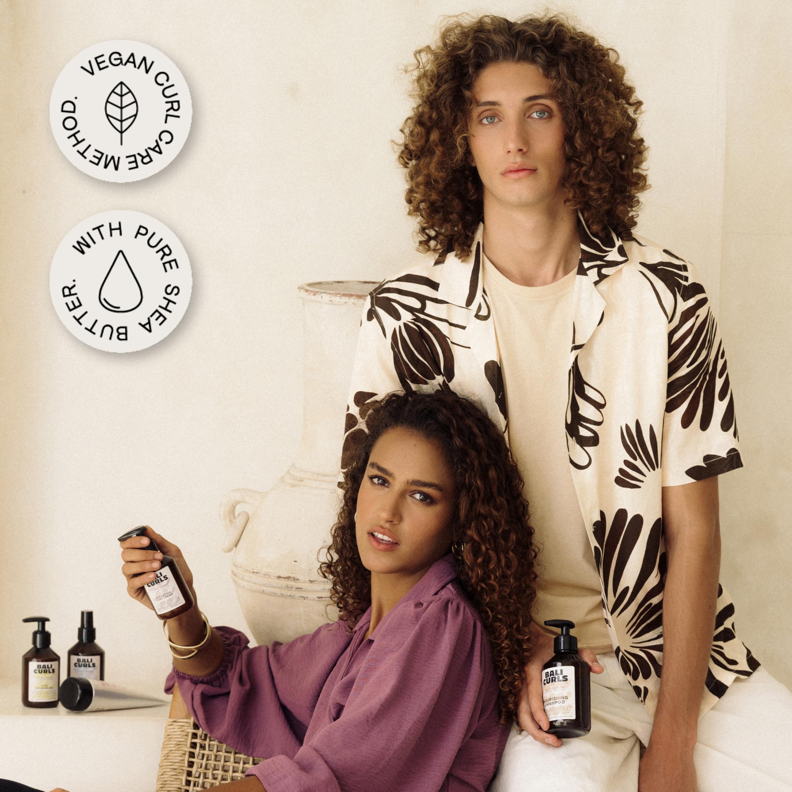 Bali Curls Curl Leave In Spray Difusor Protector del Calor - Spray termoprotector para cabello rizado - 150 ml