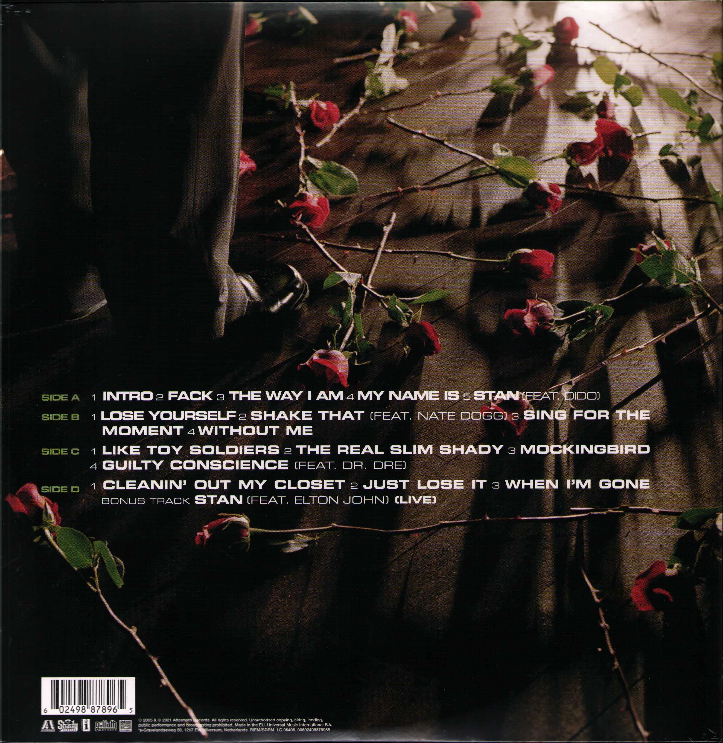 Curtain Call The Hits - Best Of Vol. 1 et Vol. 2 - Eminem Greatest Hits Album Bundling