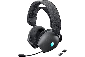 Alienware AW720H Dual-Mode Wireless Gaming Headphones: Experience Enthralling Immersive Sound