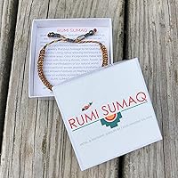 Vista 114 de Rumi Sumaq Nautical Rope Bracelet for Men, Women & Kids - Waterproof Hand-Knotted Adjustable Pull Tie - Martha’s Vineyard Island Map, Sailor Rope &