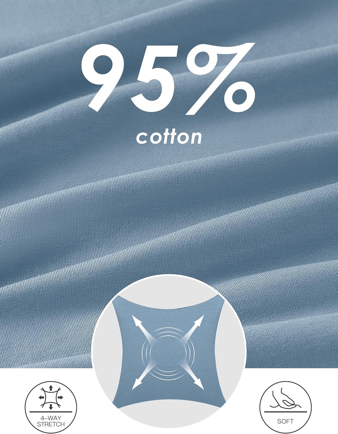 SPECIALMAGIC Women's Capri Pants Cropped Joggers with Pockets Elastic Waist Drawstring Capri Sweatpants - Image 5