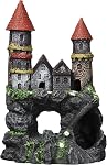 Penn-Plax Age-of-Magic Wizard’s Castle Aquarium Decoration – Safe for Freshwater and Saltwater Fish Tanks – Extra Large – Part B