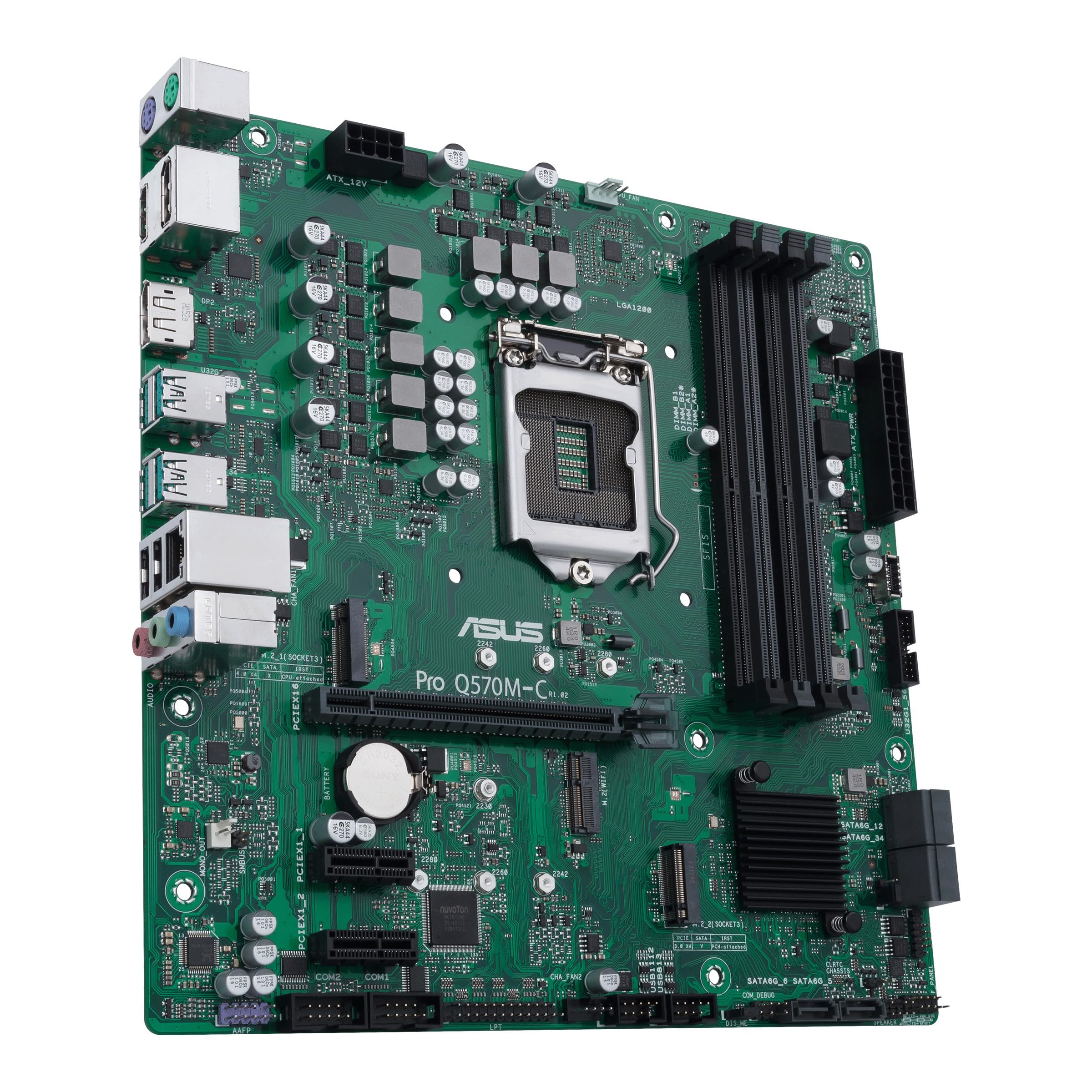ASUS Pro Q570M-C/CSM Business-Mainboard Sockel Intel LGA 1200