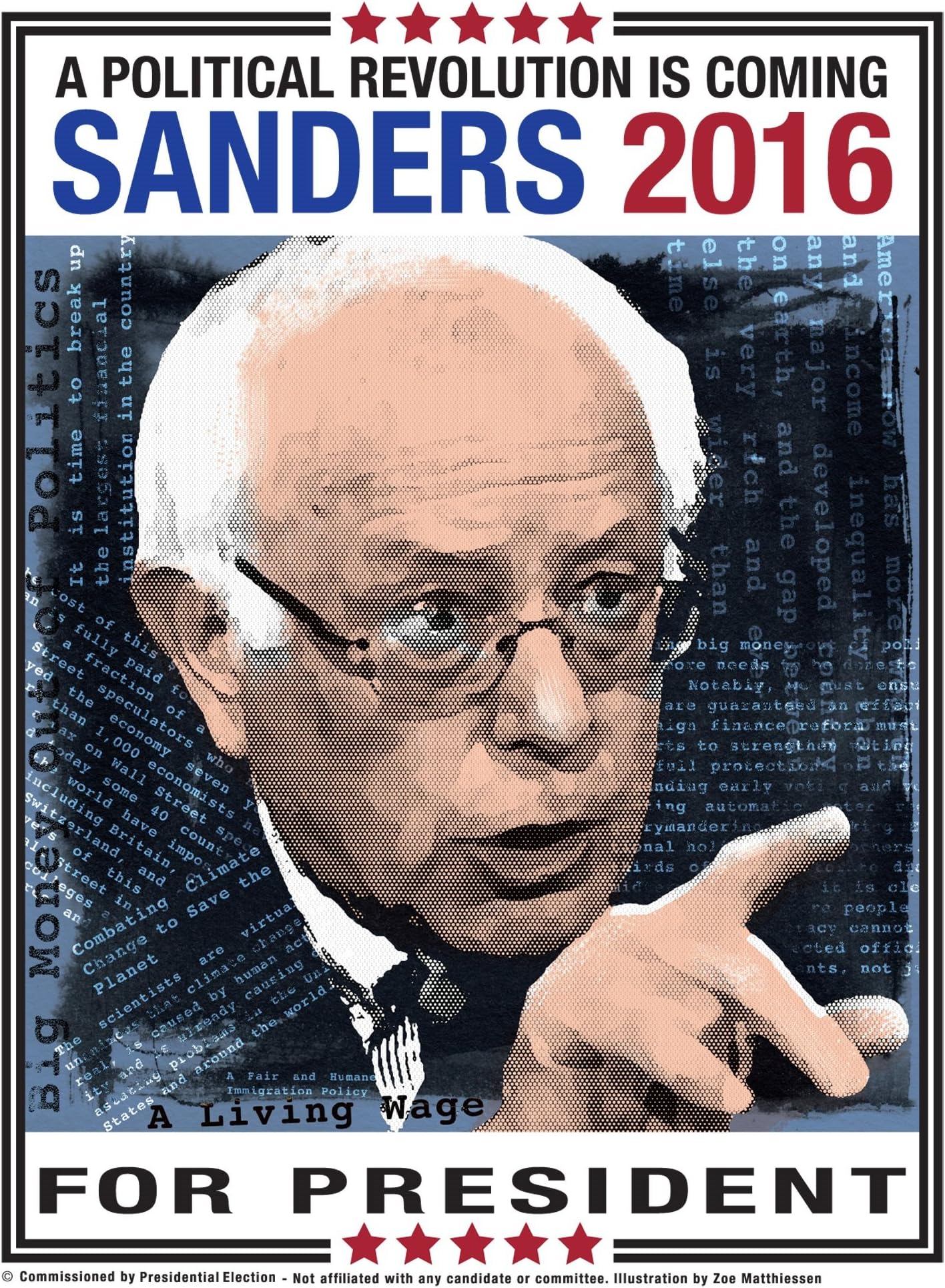 Bernie Sanders Original Campaign Posters (2016)