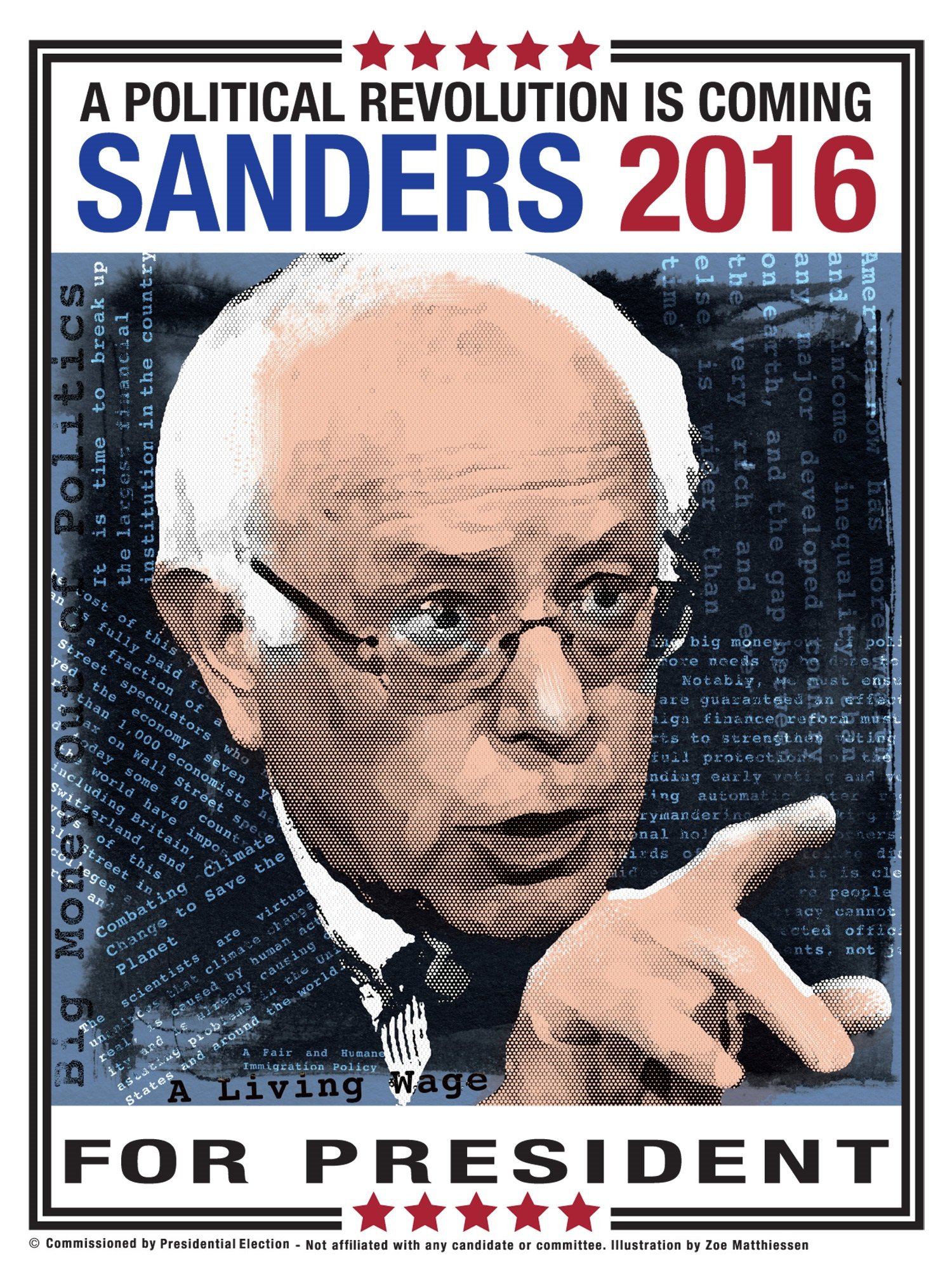 Bernie Sanders Original Campaign Posters (2016)