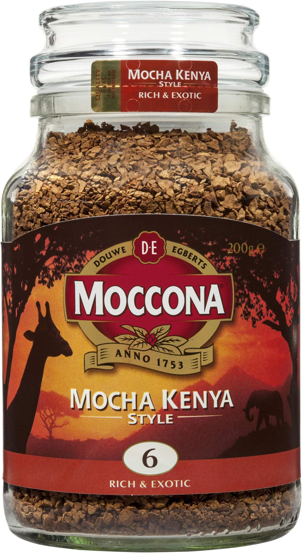Freeze Dried Instance Coffee 200g (Made in Australia) (Mocha Kenya Style)