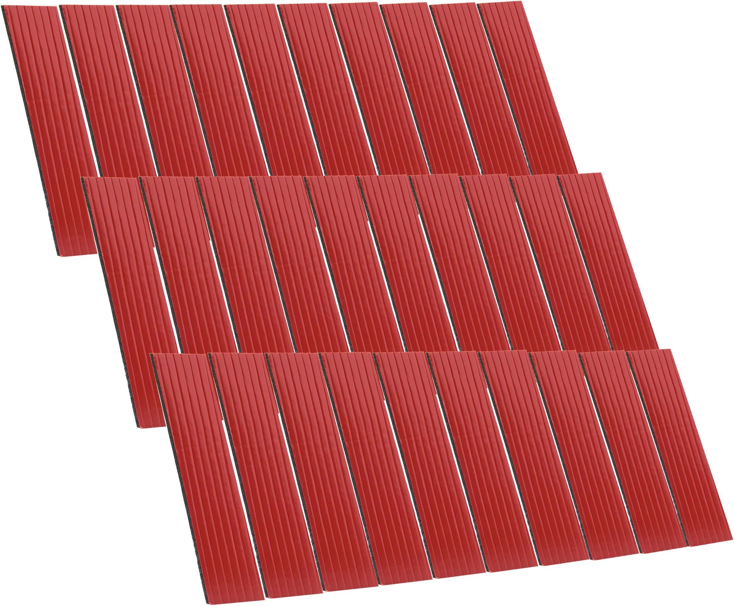 FEPITO 30 Pack Number Plate Sticky Pads Adhesive Double Sided Sticky Foam Pads for Car License Number Plate Fixing