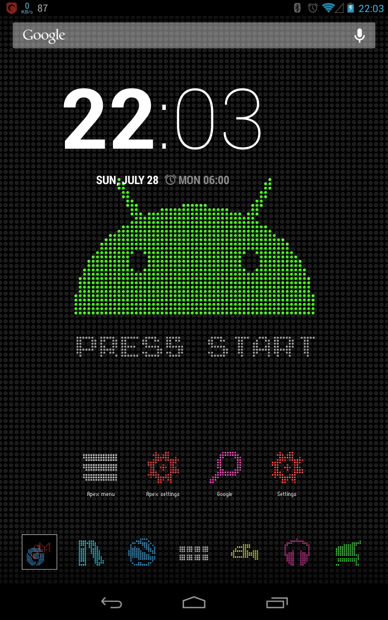 Android Invaders APEX/ADW Theme - App on Amazon Appstore