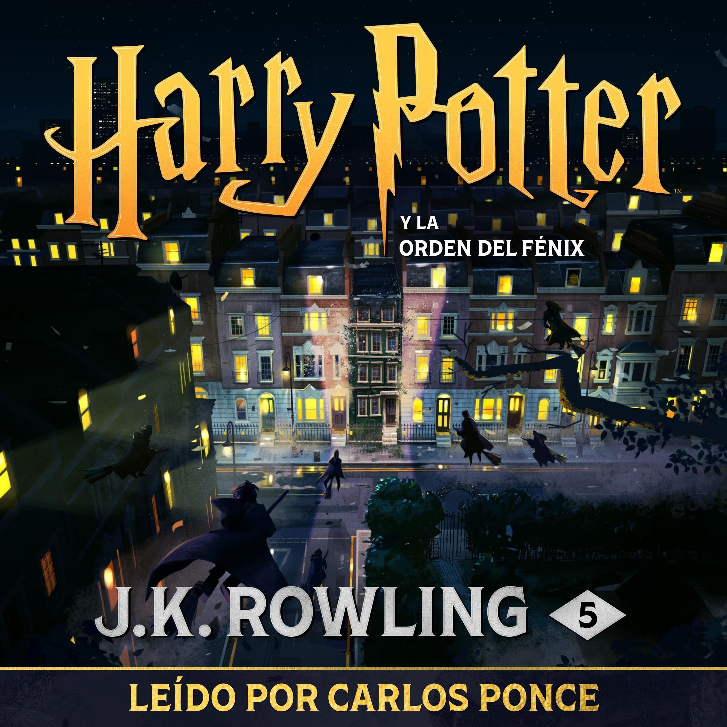 Cover art for Harry Potter y la Orden del Fénix (Harry Potter 5)