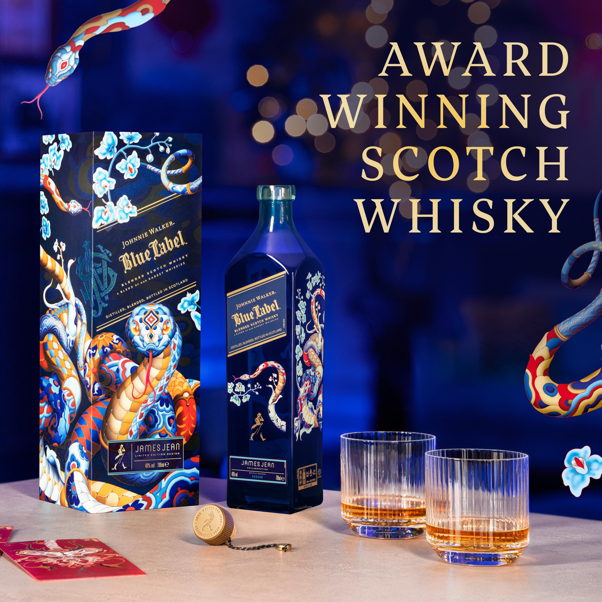 Johnnie Walker Blue Label | Year of the Snake | 40% vol | 70cl