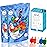 Hanukkah Dreidels 200-Pack Multicolor Plastic Chanuka Draydels with English Transliteration, Includes Dreidel Game Instruction Cards (200-Pack)