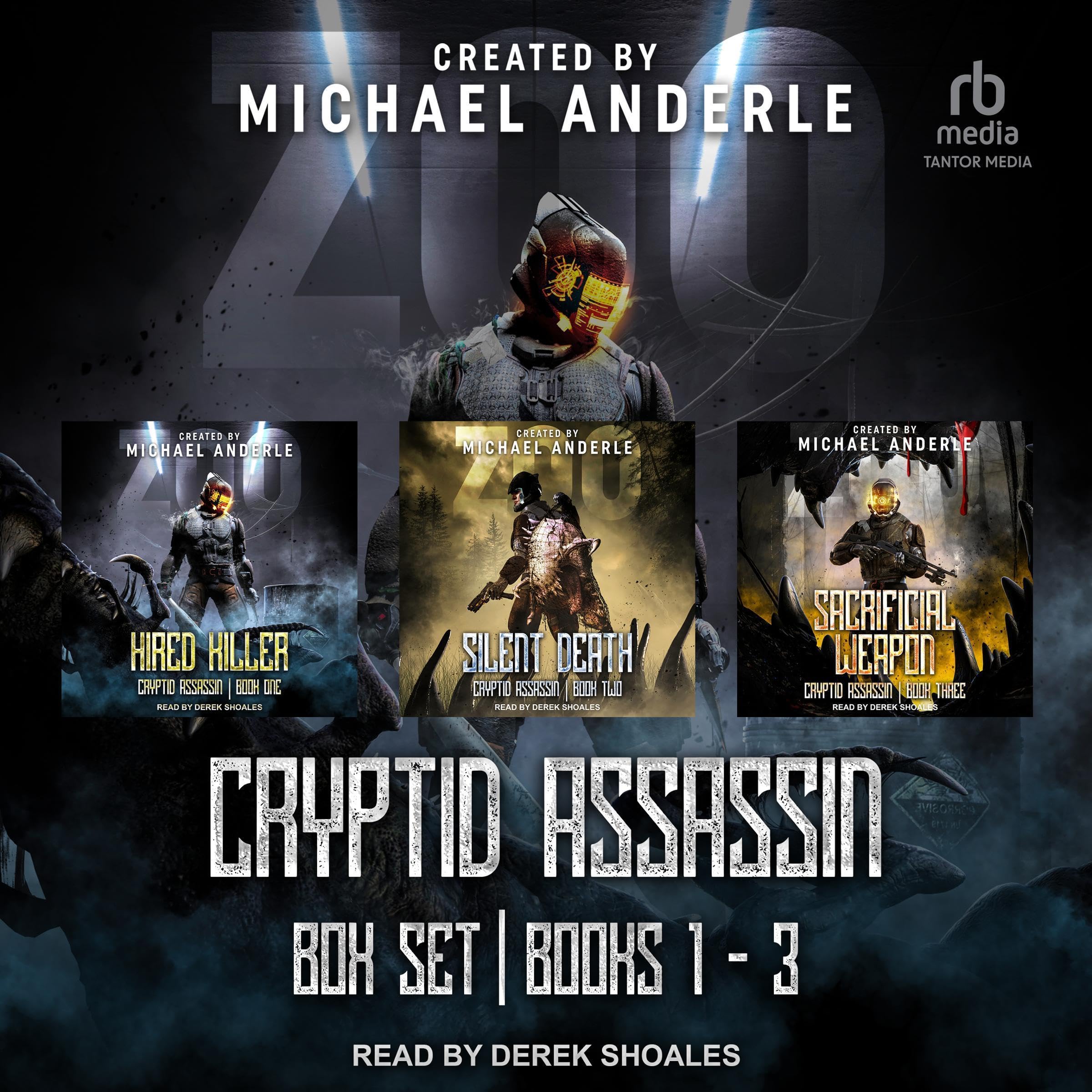 Cover art for Cryptid Assassin Boxed Set