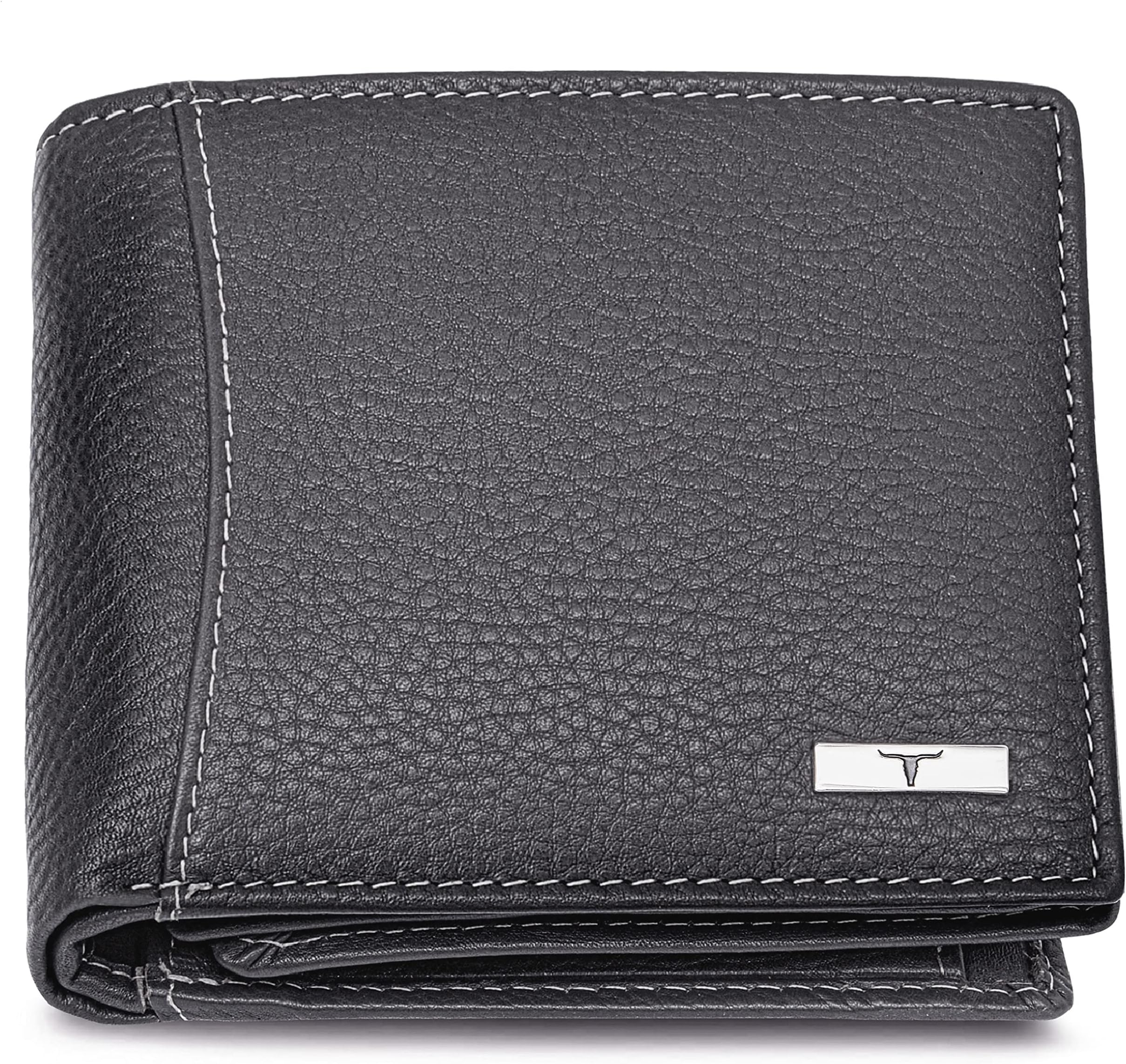 URBAN FOREST Oliver Grey Leather Wallet for Men