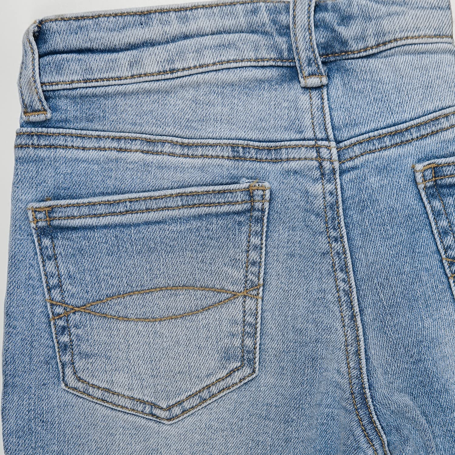 KIDSCOOL SPACE Pantalones Vaqueros niñas, pequeña Banda elástica Grande en el Interior, Pantalones Vaqueros elásticos Micro Acampanados Corte Bota