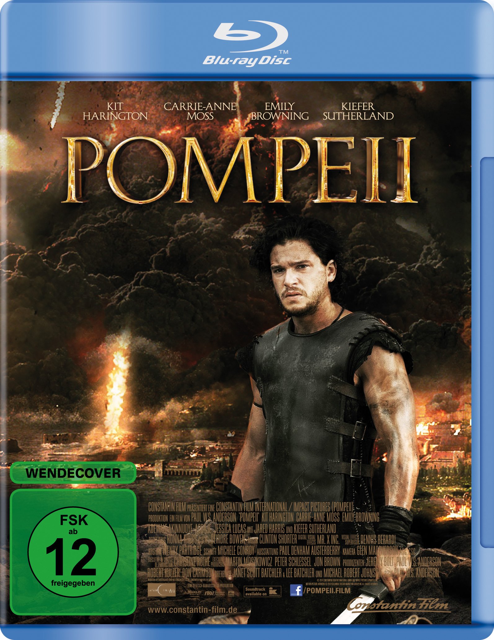 POMPEII - MOVIE [Blu-ray] [2014]