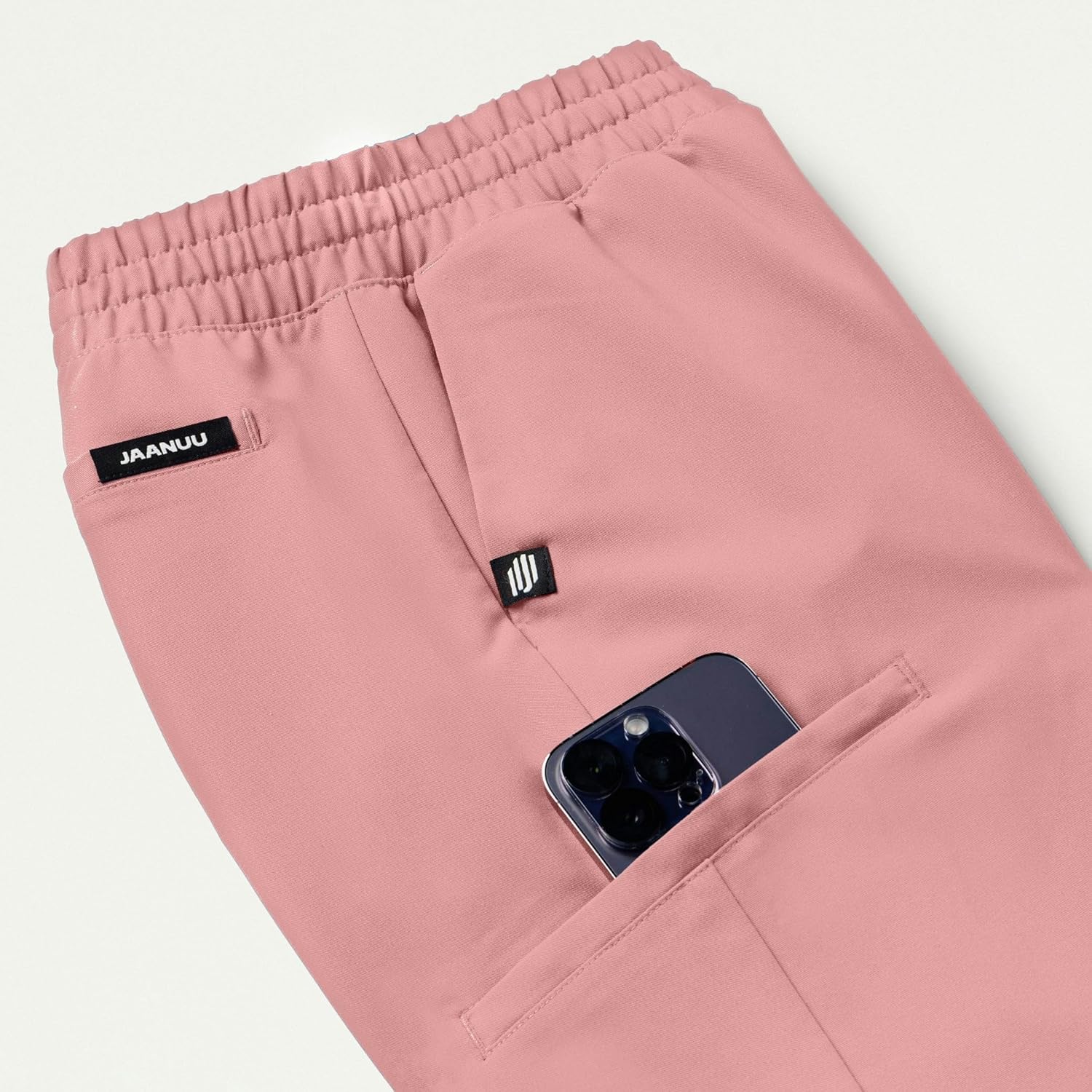 JAANUU Jace Women's 7-Pocket Skinny Scrub Jogger – UltraLAST Fabric, 4-Way Stretch, Moisture-Wicking, Wrinkle Resistant - Image 6