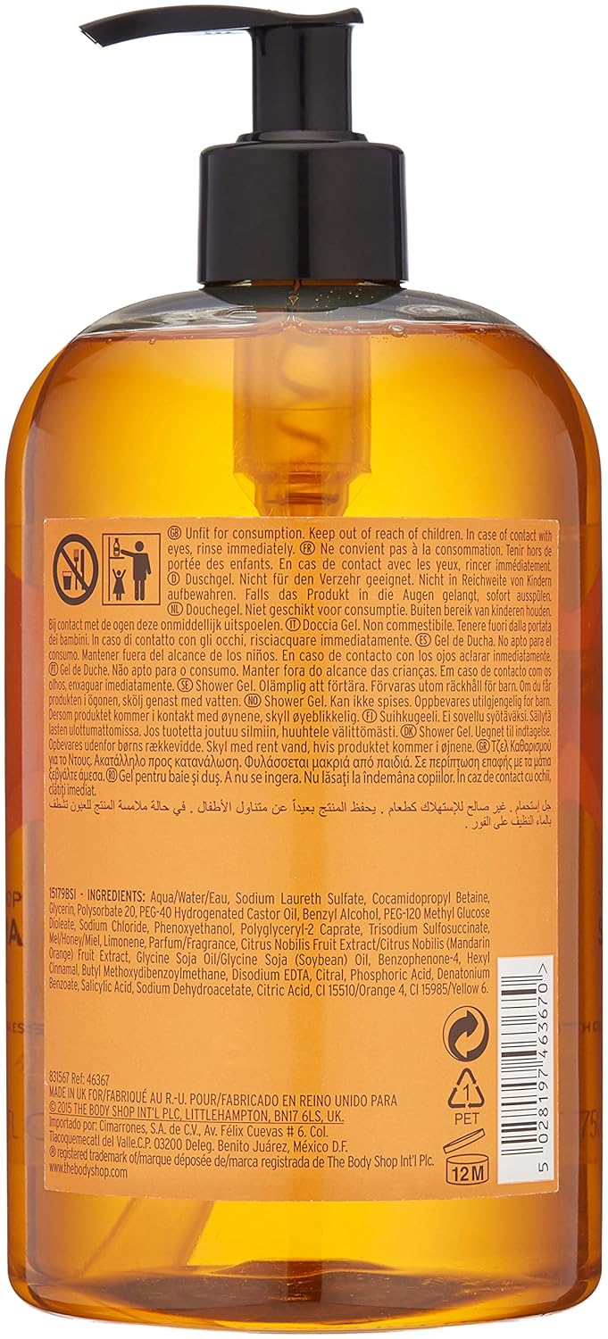 The Body Shop Satsuma Shower Gel, 25.3 Fl Oz
