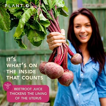 PLANT.O NUTRITION Vaginal Probiotics for Women with 4 Lactobacillus Strains | Probiotic & Prebiotic Blend, pH Balance, Healthy Vaginal Odor, Vaginal Flora