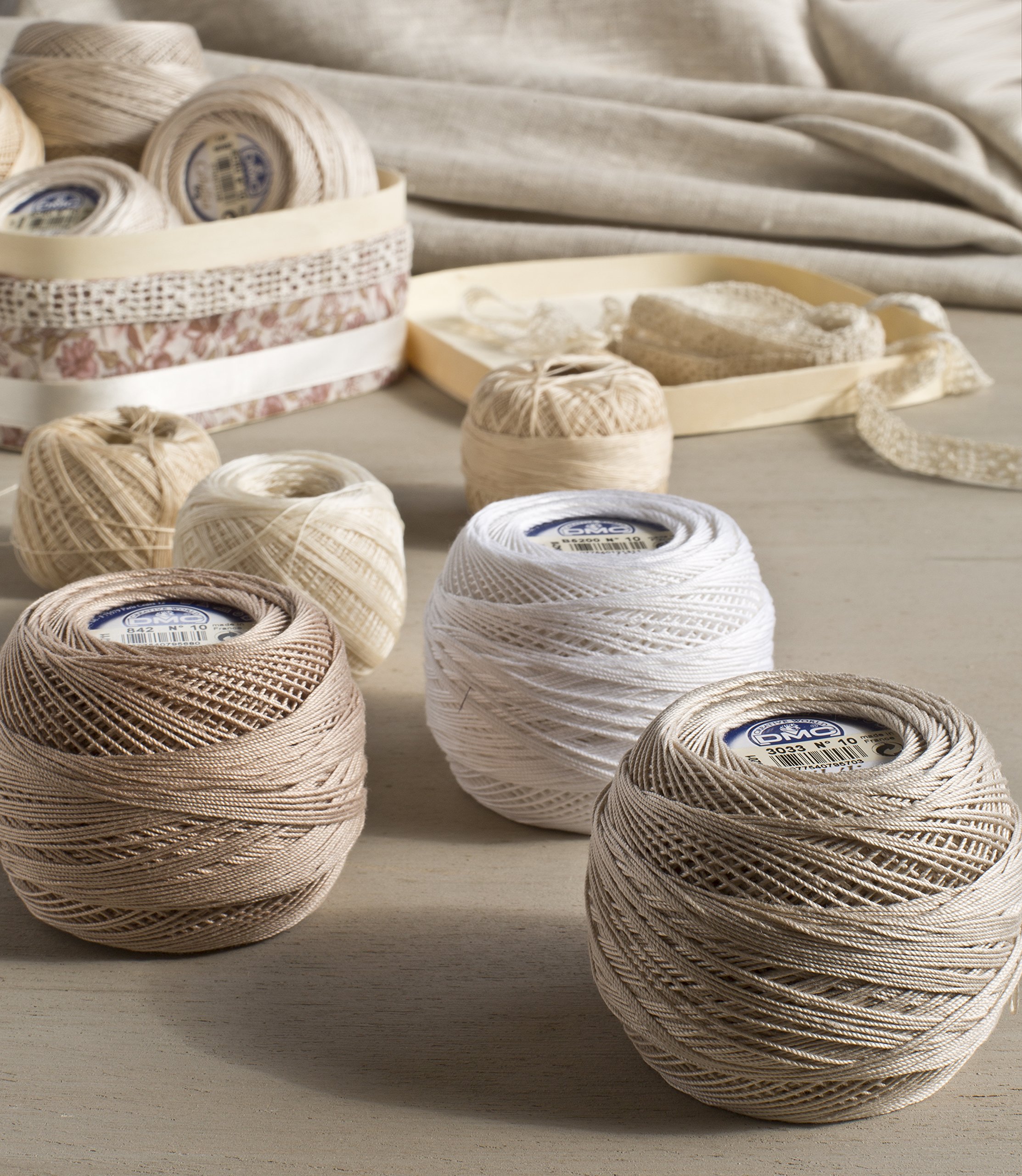 Amazon | ディーエムシー(DMC) セベリア レース糸 太さ 40番 長