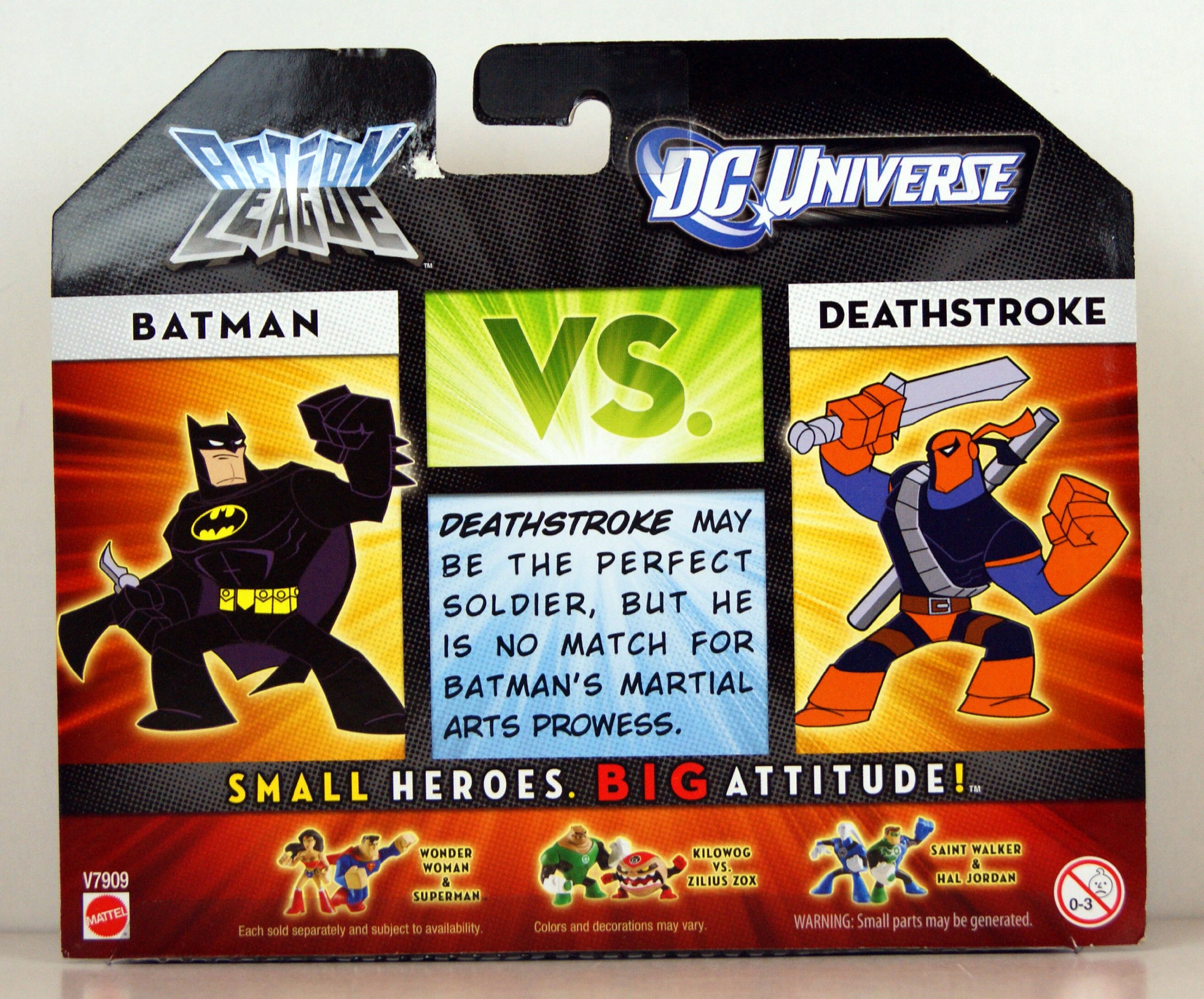 Amazon.com: DC Universe Action League Mini Figure 2Pack Batman Vs
