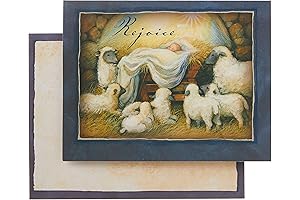 LANG - "Rejoice", Boxed Christmas Cards, Artwork by Susan Winget