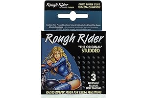 Contempo Rough Rider Studded Condoms: Experience Enhanced Pleasure