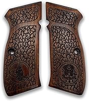 Vista 12 de para empuñaduras CZ-75 / empuñaduras CZ85 / 75B CZ 75 / SP-01 75B CZ 75/85 Tamaño completo Hechas a mano de madera de nogal