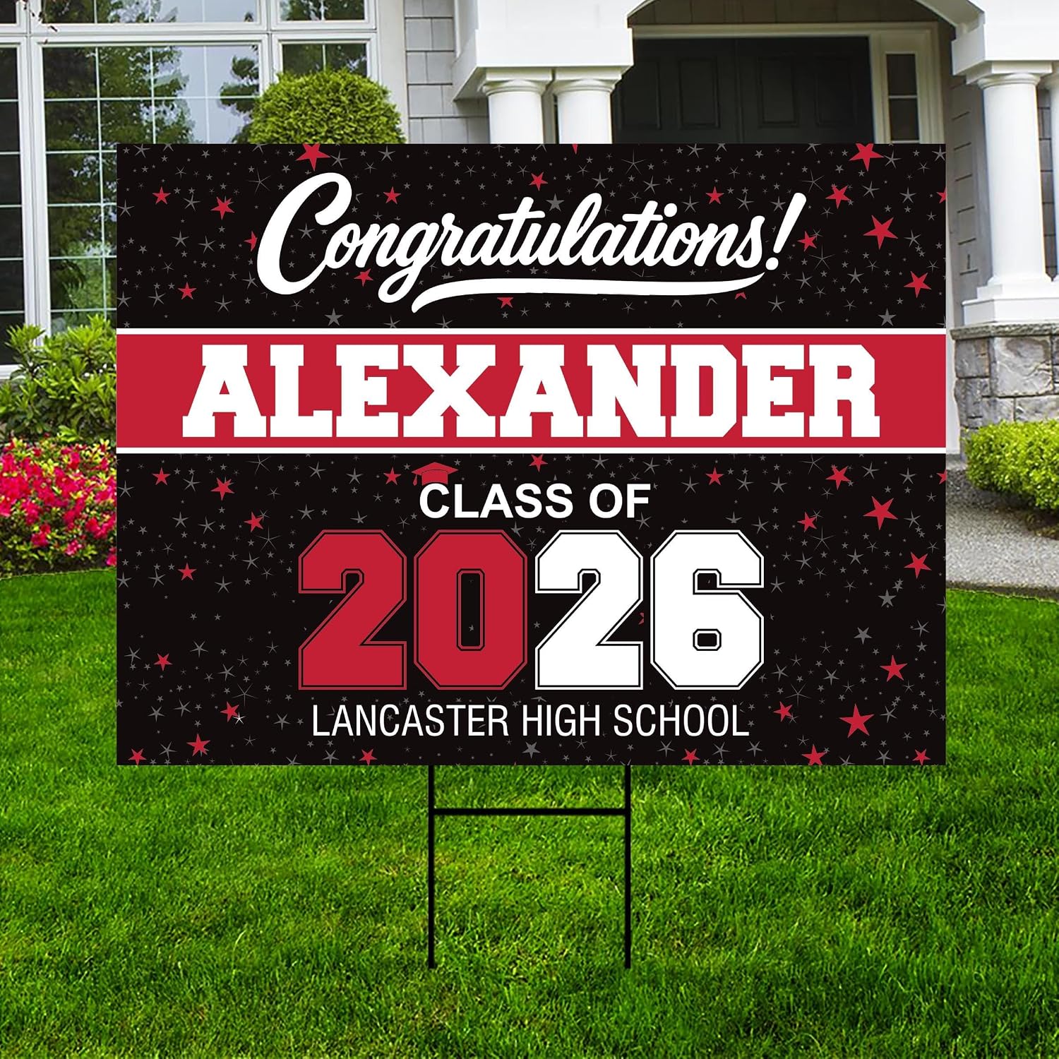 Amazon.com : Personalized Graduation Yard Sign 2026, Class of 2026 ...
